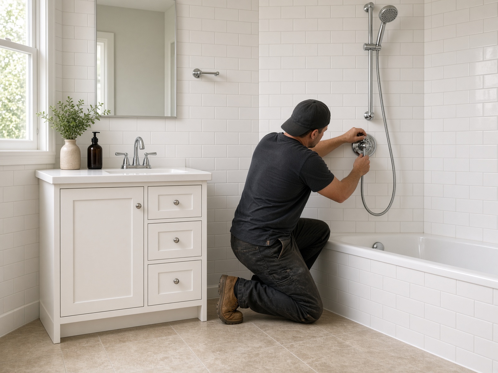 Bathroom refresh in Kirkland