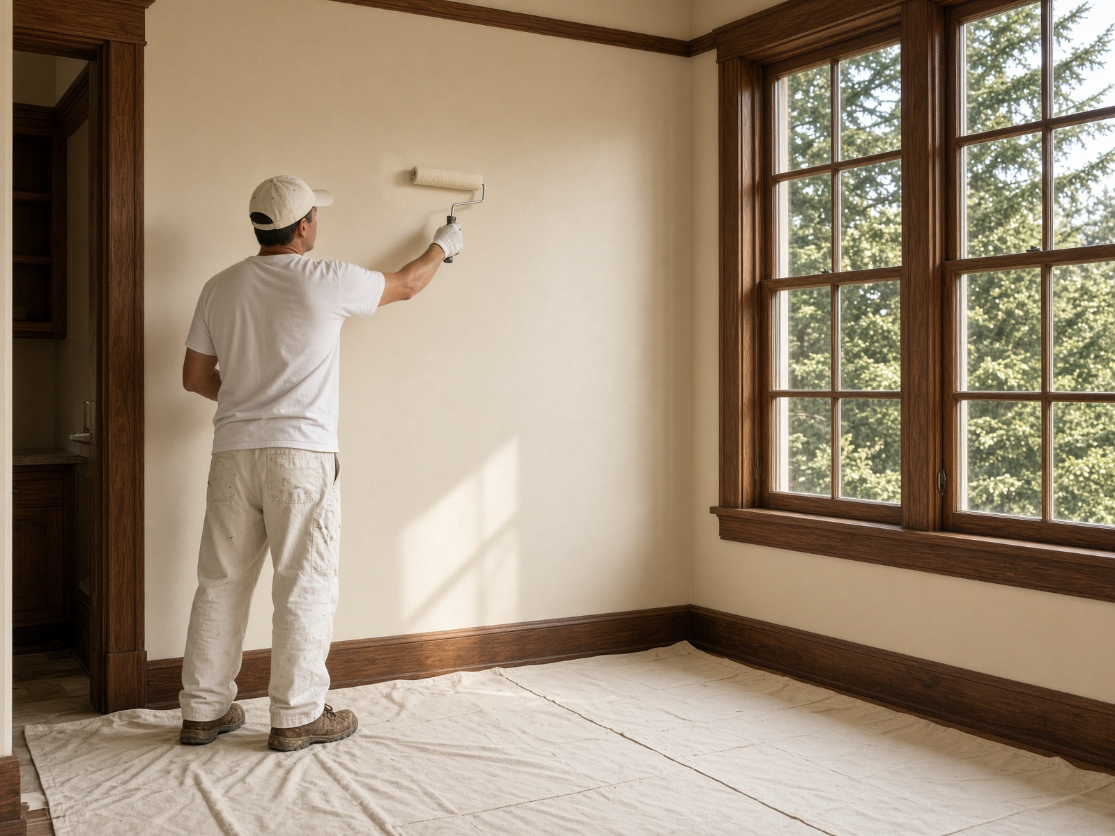 Drywall & painting by a Kirkland handyman